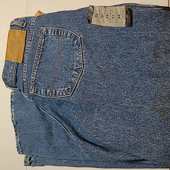 "Structure" QUALITY AND DURABILITY Mens Jeans, Size 34" X 30", NWT, - Picture 1 of 7